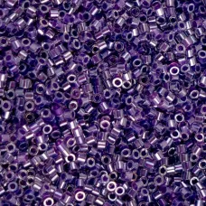 Lavender Gemdust Cylin Beads, 25gm bulk bag Lavender Gemdust Cylin Beads, 25gm bulk bag