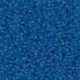 DB0768 Capri Blue Matte Transparent, Size 11/0 Miyuki Delica Beads, wholesale pack of 50g approx.