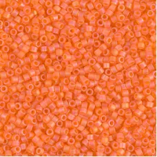 DB0855 Orange Transparent matte AB, Size 11/0 Miyuki Delica Beads, wholesale pac... DB0855 Orange Transparent matte AB, Size 11/0 Miyuki Delica Beads, wholesale pac...