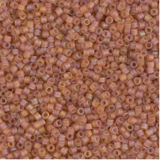 DB0866 Matted Transparent Topaz AB Miyuki 11/0 Miyuki Delica Beads beads, 50g wh... DB0866 Matted Transparent Topaz AB Miyuki 11/0 Miyuki Delica Beads beads, 50g wh...
