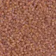 DB0866 Matted Transparent Topaz AB Miyuki 11/0 Miyuki Delica Beads beads, 50g wholesale pack, colour 0866 DB0866 Matted Transparent Topaz AB Miyuki 11/0 Miyuki Delica Beads beads, 50g wholesale pack, colour 0866