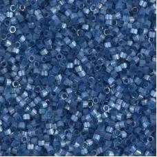 DB1811 Dusk Blue Dyed Satin Silk, Size 11/0 Miyuki Delica Beads, wholesale pack ...