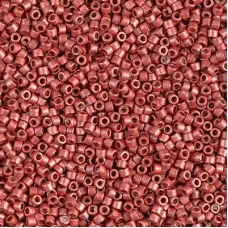 DB1838F Duracoat Galvanised Matte Berry, Size 11/0 Miyuki Delica Beads, 50 Grams DB1838F Duracoat Galvanised Matte Berry, Size 11/0 Miyuki Delica Beads, 50 Grams