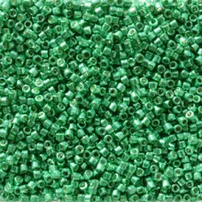 DB2505 Dark Green Mint Galvanised Duracoat, size 11/0 Miyuki Miyuki Delica Beads... DB2505 Dark Green Mint Galvanised Duracoat, size 11/0 Miyuki Miyuki Delica Beads...