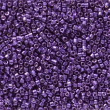 DB2510 Lilac Night Galvanised Duracoat, size 11/0 Miyuki Miyuki Delica Beads, 50...