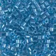 DBL0905 Sparkling Aqua Lined Crystal, Approx. 5.2gr, Size 8/0 Miyuki Delica Beads, Colour Code 0905 DBL0905 Sparkling Aqua Lined Crystal, Approx. 5.2gr, Size 8/0 Miyuki Delica Beads, Colour Code 0905