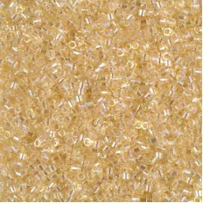 DB1252 Transparent Crystal Ivory Luster, Size 11/0 Miyuki Delica Beads, 50g Whol... DB1252 Transparent Crystal Ivory Luster, Size 11/0 Miyuki Delica Beads, 50g Whol...
