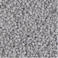 DB1518 Matted Opaque Light Smoke Blue, Size 11/0 Miyuki Delica Beads, 50g Wholes... DB1518 Matted Opaque Light Smoke Blue, Size 11/0 Miyuki Delica Beads, 50g Wholes...