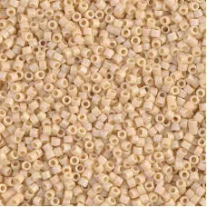 DB1591 Matted Opaque Pear AB, Size 11/0 Miyuki Delica Beads, 50 Grams DB1591 Matted Opaque Pear AB, Size 11/0 Miyuki Delica Beads, 50 Grams