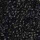 DBL0010 Black Size 8/0 Miyuki Delica Beads, Colour Code 0010, 5.2g approx. DBL0010 Black Size 8/0 Miyuki Delica Beads, Colour Code 0010, 5.2g approx.