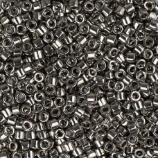 DBL0021 Steel Size 8/0 Miyuki Delica Beads, Colour Code 0021, 5.2g approx. DBL0021 Steel Size 8/0 Miyuki Delica Beads, Colour Code 0021, 5.2g approx.