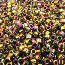 DB0023 Metallic Light Bronze Iris, Size 11/0 Miyuki Delica Beads, 50gm bag DB0023 Metallic Light Bronze Iris, Size 11/0 Miyuki Delica Beads, 50gm bag