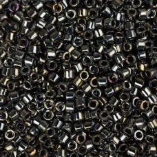 DB0026 Black Metallic Luster, Size 11/0 Miyuki Delica Beads, 50gm bag DB0026 Black Metallic Luster, Size 11/0 Miyuki Delica Beads, 50gm bag