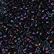 DB0004 Purple Iris, Size 11/0 Miyuki Delica Beads, 50gm bag DB0004 Purple Iris, Size 11/0 Miyuki Delica Beads, 50gm bag