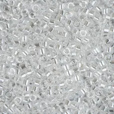 DB0050 Crystal Luster, Size 11/0 Miyuki Delica Beads, 50gm bag DB0050 Crystal Luster, Size 11/0 Miyuki Delica Beads, 50gm bag