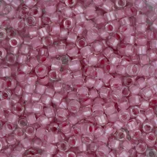 DB0072 Pale Lilac AB Lined-Dyed, Size 11/0 Miyuki Delica Beads, 50gm bag DB0072 Pale Lilac AB Lined-Dyed, Size 11/0 Miyuki Delica Beads, 50gm bag