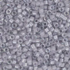 DB0080 Lavender Lined-Dyed, Size 11/0 Miyuki Delica Beads, 50gm bag DB0080 Lavender Lined-Dyed, Size 11/0 Miyuki Delica Beads, 50gm bag