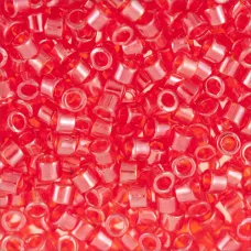 DB0098 Light Siam Transparent Luster, Size 11/0 Miyuki Delica Beads, 50gm bag DB0098 Light Siam Transparent Luster, Size 11/0 Miyuki Delica Beads, 50gm bag