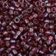 DBL0104 Raspberry Transparent AB Gold Luster size 8/0 Miyuki Delica Beads, Colour 0104, 5.2g approx. DBL0104 Raspberry Transparent AB Gold Luster size 8/0 Miyuki Delica Beads, Colour 0104, 5.2g approx.