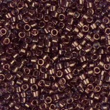 DB0108 Amethyst Gold Luster, Size 11/0 Miyuki Delica Beads, 50gm bag DB0108 Amethyst Gold Luster, Size 11/0 Miyuki Delica Beads, 50gm bag