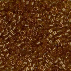 DB0118B Yellow Saffron Transparent Gold Luster, Size 11/0 Miyuki Delica Beads, 5... DB0118B Yellow Saffron Transparent Gold Luster, Size 11/0 Miyuki Delica Beads, 5...