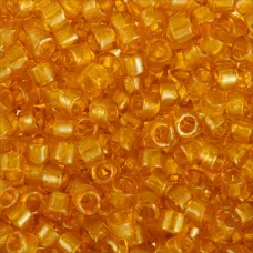 DB0119 Transparent Honey Luster, Size 11/0 Miyuki Delica Beads, 50 Grams DB0119 Transparent Honey Luster, Size 11/0 Miyuki Delica Beads, 50 Grams
