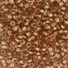 DB0121B Light Topaz Gold Luster, Size 11/0 Miyuki Delica Beads, 50gm bag DB0121B Light Topaz Gold Luster, Size 11/0 Miyuki Delica Beads, 50gm bag