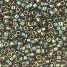 DB0122B Topaz Transparent Gold Luster, Size 11/0 Miyuki Delica Beads, 50gm bag DB0122B Topaz Transparent Gold Luster, Size 11/0 Miyuki Delica Beads, 50gm bag