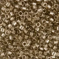 DB0123 Transparent Smokey Olive Luster, Size 11/0 Miyuki Delica Beads, 50g appro... DB0123 Transparent Smokey Olive Luster, Size 11/0 Miyuki Delica Beads, 50g appro...