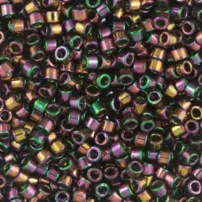 DB0127 Olive Transparent AB Gold Luster, Size 11/0 Miyuki Delica Beads, 50 Grams... DB0127 Olive Transparent AB Gold Luster, Size 11/0 Miyuki Delica Beads, 50 Grams...