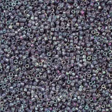 DB0132 Dark Blue Pink Opaque Gold Luster, Size 11/0 Miyuki Delica Beads, 50g DB0132 Dark Blue Pink Opaque Gold Luster, Size 11/0 Miyuki Delica Beads, 50g