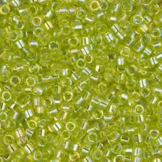 DB0174B Chartreuse AB, Size 11/0 Miyuki Delica Beads, 50gm bag