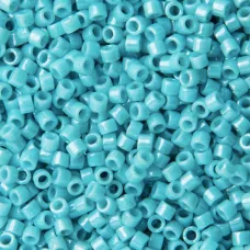 DB0217 Light Aqua Glazed Luster, Size 11/0 Miyuki Delica Beads, 50gm bag DB0217 Light Aqua Glazed Luster, Size 11/0 Miyuki Delica Beads, 50gm bag