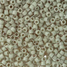 DB0261 Ivory Opaque Glazed Luster, Size 11/0 Miyuki Delica Beads, 50gm bag DB0261 Ivory Opaque Glazed Luster, Size 11/0 Miyuki Delica Beads, 50gm bag