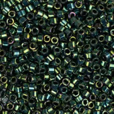 DB0027 Teal Metallic Luster, Size 11/0 Miyuki Delica Beads, 50gm bag DB0027 Teal Metallic Luster, Size 11/0 Miyuki Delica Beads, 50gm bag