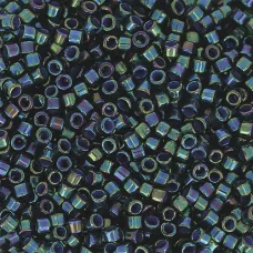 DB0276 Teal AB Lined-Dyed, Size 11/0 Miyuki Delica Beads, 50g approx. DB0276 Teal AB Lined-Dyed, Size 11/0 Miyuki Delica Beads, 50g approx.