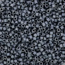 DBL0301 Dark Blue Grey Matte Luster Size 8/0 Miyuki Delica Beads, 5.2g approx. DBL0301 Dark Blue Grey Matte Luster Size 8/0 Miyuki Delica Beads, 5.2g approx.
