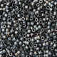 DBL0307 Dark Silver Grey AB Matte Size 8/0 Miyuki Delica Beads, Colour Code 0307, 5.2g approx.
