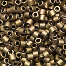 DB0311B Olive Matte Metallic, Size 11/0 Miyuki Delica Beads, 50 Grams DB0311B Olive Matte Metallic, Size 11/0 Miyuki Delica Beads, 50 Grams