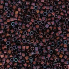 DBL0312 Copper AB Matte Metallic Size 8/0 Miyuki Delica Beads, Colour Code 0312,... DBL0312 Copper AB Matte Metallic Size 8/0 Miyuki Delica Beads, Colour Code 0312,...