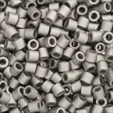 DB0321B Silver Matte Metallic, Size 11/0 Miyuki Delica Beads, 50gm bag DB0321B Silver Matte Metallic, Size 11/0 Miyuki Delica Beads, 50gm bag