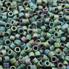 DB0327B Dark Teal Matte Metallic, Size 11/0 Miyuki Delica Beads, 50gm bag DB0327B Dark Teal Matte Metallic, Size 11/0 Miyuki Delica Beads, 50gm bag