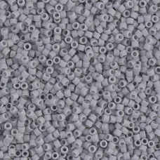 DB0357-1 Matte Light Grey Size 11/0 Miyuki Delica Beads, 50g approx. wholesale p...