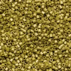 DB0371 Matte Metallic Olive Gold, Size 11/0 Miyuki Delica Beads, 50g approx.
