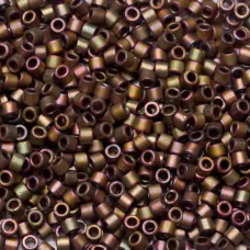 DB0380 Matte Metallic Grey Pink, Size 11/0 Miyuki Delica Beads, 50 Grams DB0380 Matte Metallic Grey Pink, Size 11/0 Miyuki Delica Beads, 50 Grams