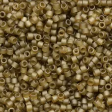 DB0384 Matte Transparent Smokey Quartz, Size 11/0 Miyuki Delica Beads, 50g appro... DB0384 Matte Transparent Smokey Quartz, Size 11/0 Miyuki Delica Beads, 50g appro...