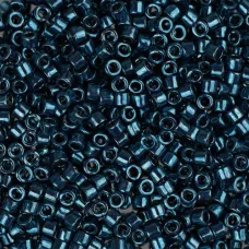 DB0459 Dark Aqua Opaque Nickel Plated Dyed, Size 11/0 Miyuki Delica Beads, 50gm ... DB0459 Dark Aqua Opaque Nickel Plated Dyed, Size 11/0 Miyuki Delica Beads, 50gm ...