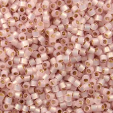 DB0624 Light Rose Alabaster/Opal Silver Lined-Dyed, Size 11/0 Miyuki Delica Bead... DB0624 Light Rose Alabaster/Opal Silver Lined-Dyed, Size 11/0 Miyuki Delica Bead...