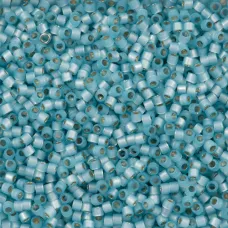 DB0628 Aqua Alabaster/Opal Silver Lined-Dyed, Size 11/0 Miyuki Delica Beads, 50g... DB0628 Aqua Alabaster/Opal Silver Lined-Dyed, Size 11/0 Miyuki Delica Beads, 50g...