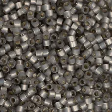 DB0630 Smoke Grey Alabaster/Opal Silver Lined-Dyed, Size 11/0 Miyuki Delica Bead... DB0630 Smoke Grey Alabaster/Opal Silver Lined-Dyed, Size 11/0 Miyuki Delica Bead...